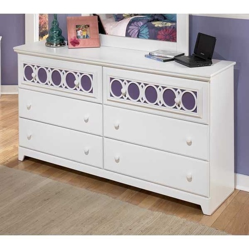 Used Ashley Furniture Zayley White Dresser for sale on AptDeco
