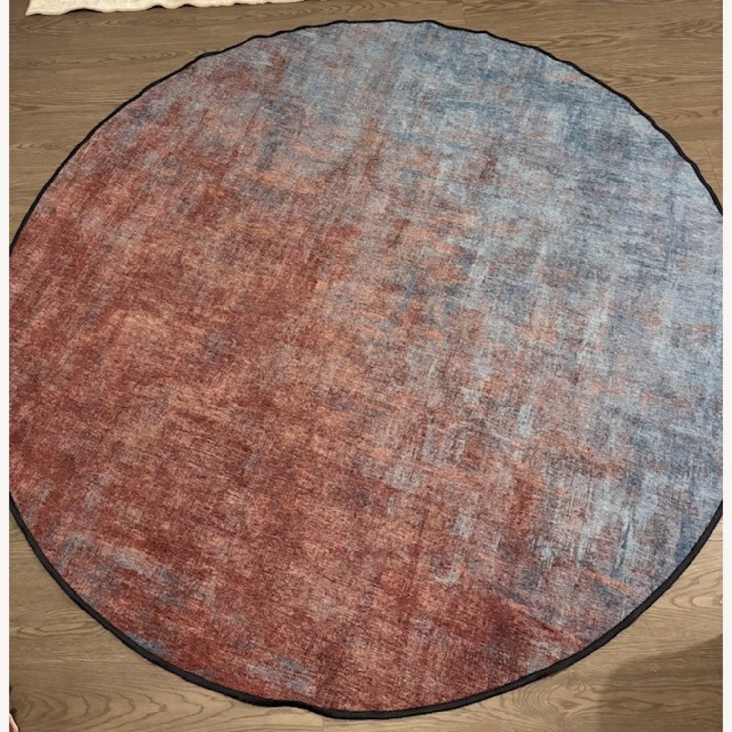 6' Round Ruggable (washable) Rug with Rug Pad - image-2