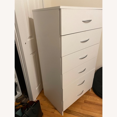 Used IKEA White Wood Dresser for sale on AptDeco