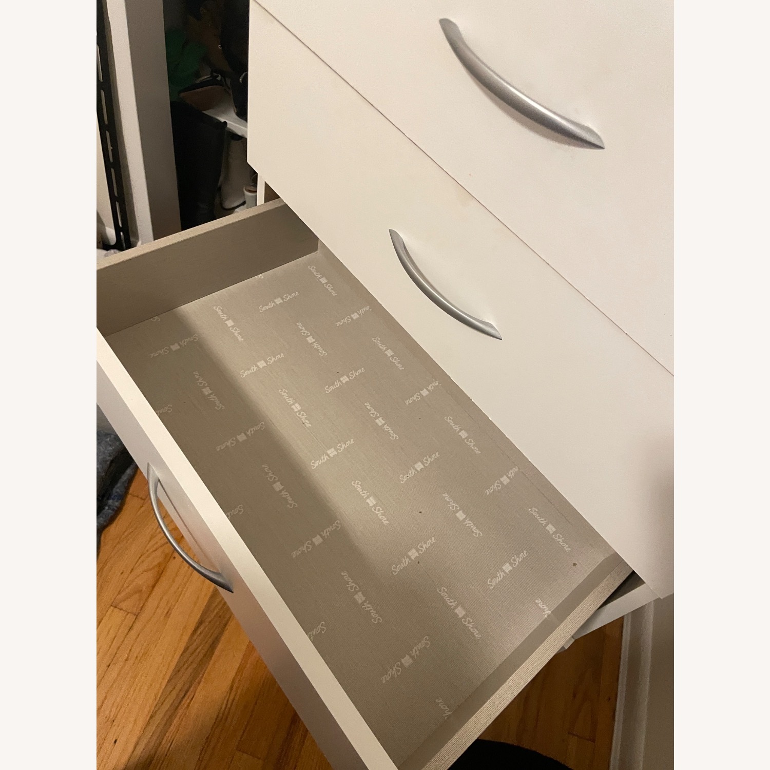 IKEA White Wood Dresser - image-2