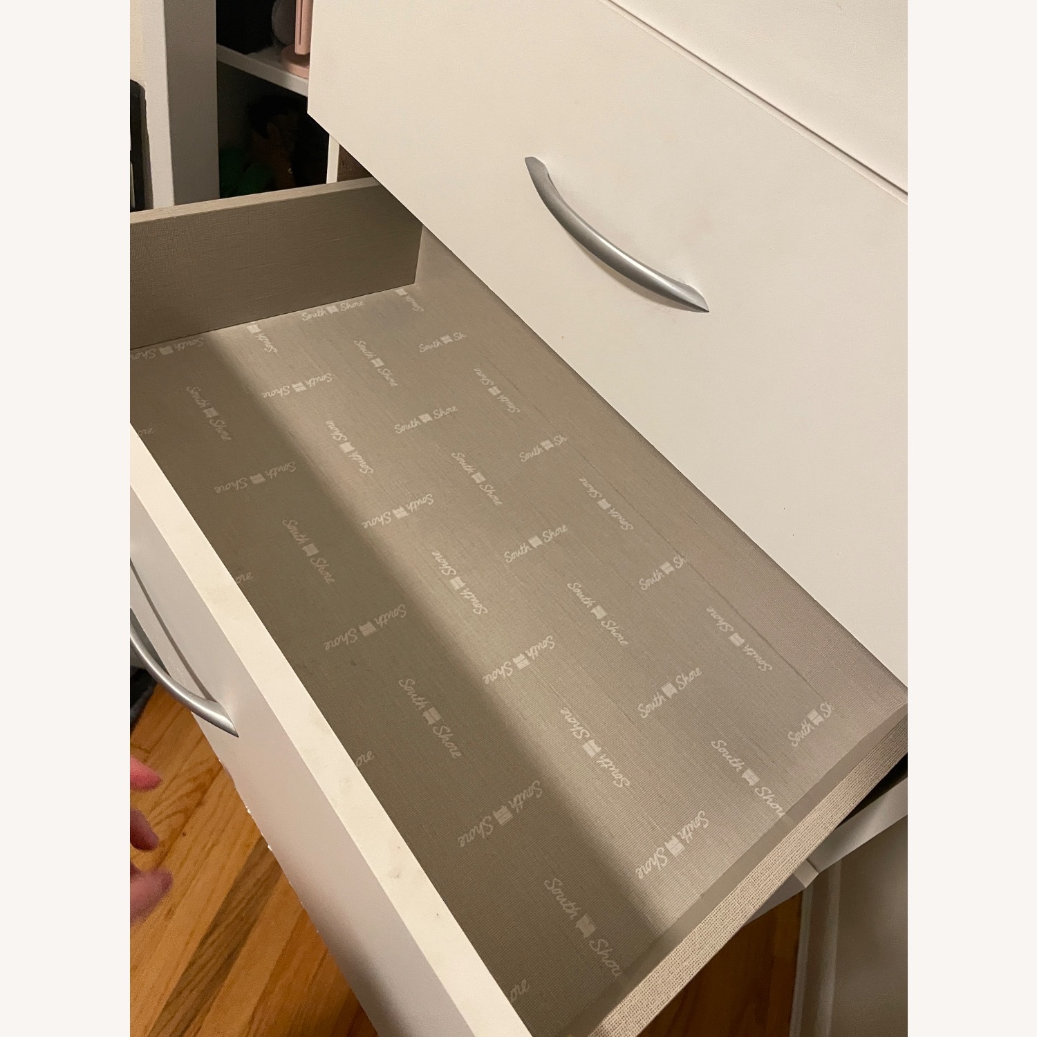 IKEA White Wood Dresser - image-3