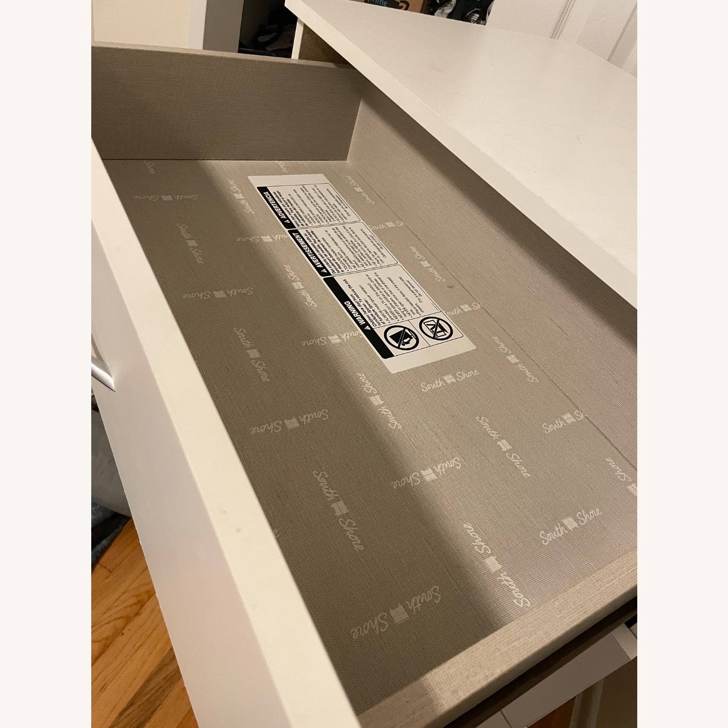 IKEA White Wood Dresser - image-4