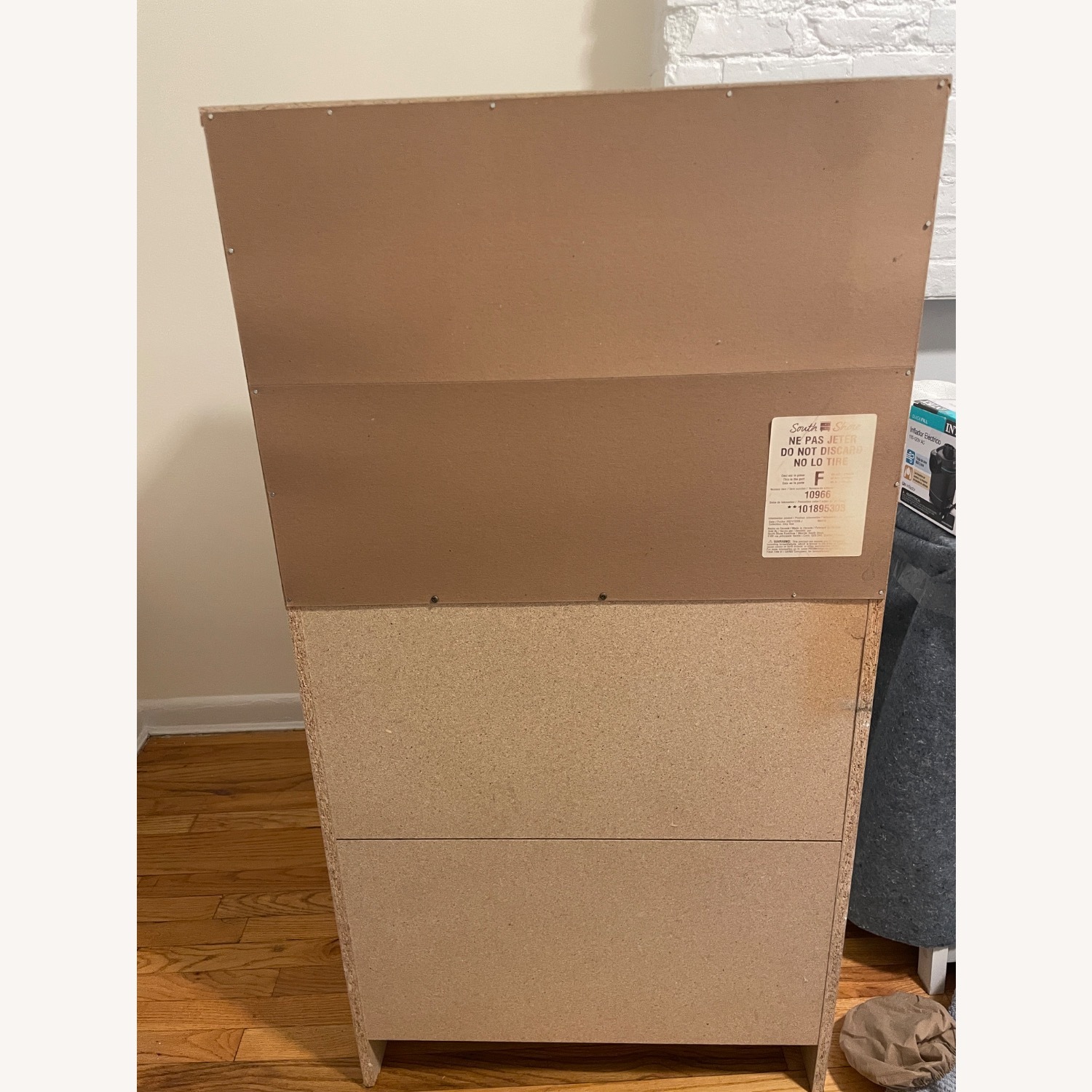 IKEA White Wood Dresser - image-5