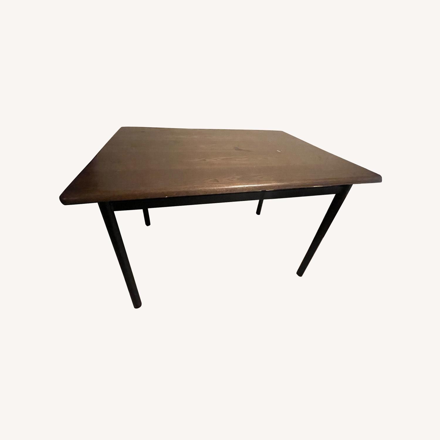 Brown Wood Dining Table - image-0