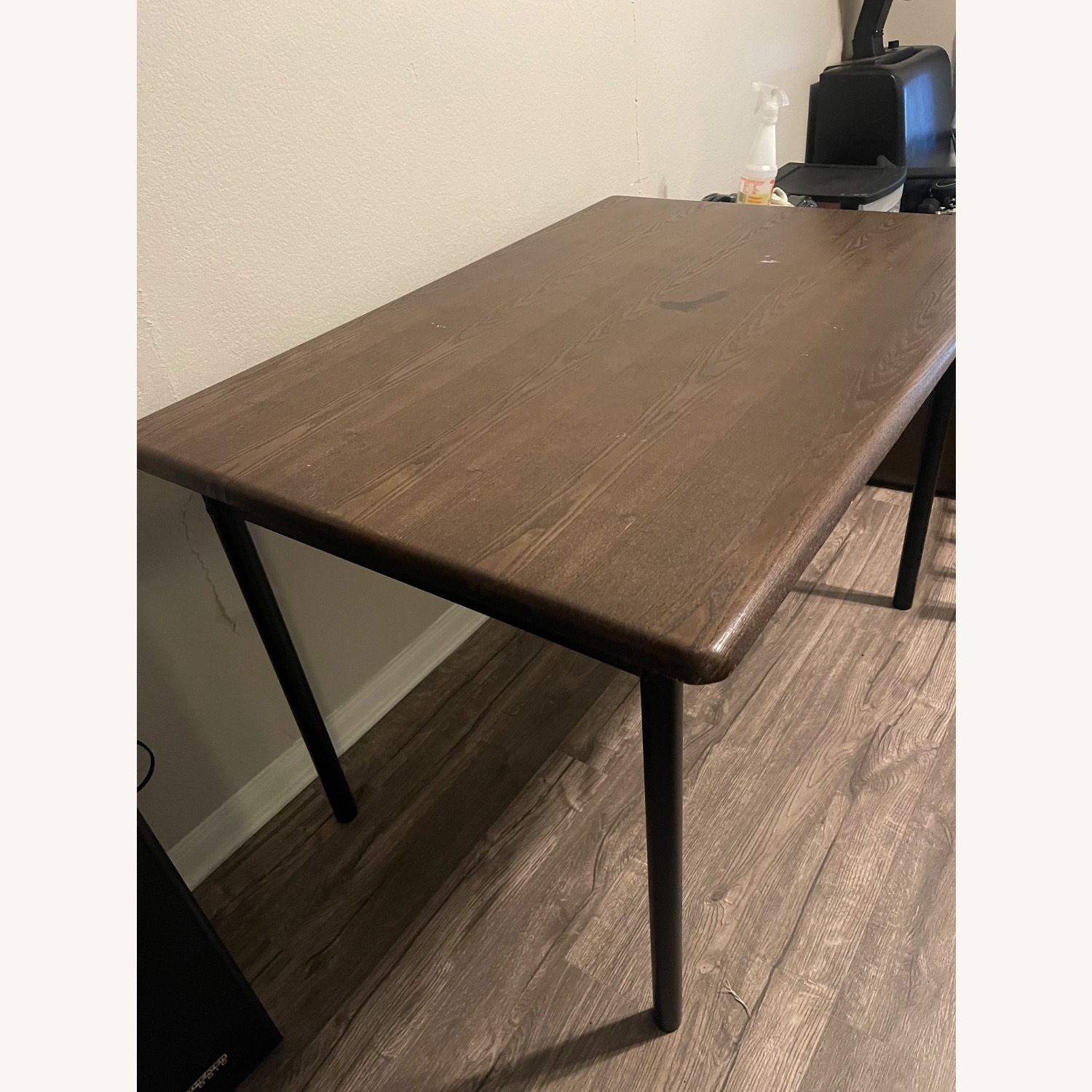 Brown Wood Dining Table - image-4