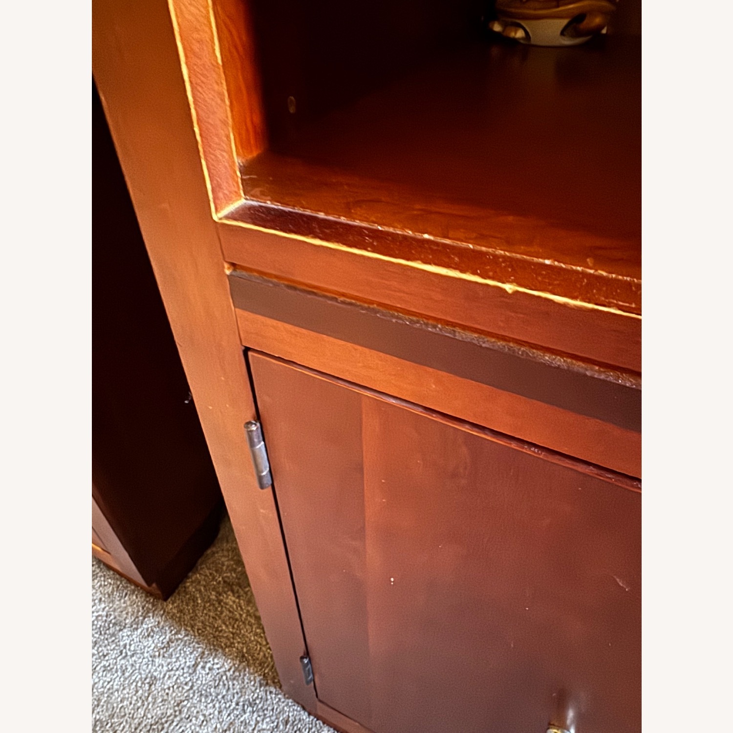 Raymour & Flanigan Dark Brown Wood Wall Unit - image-5