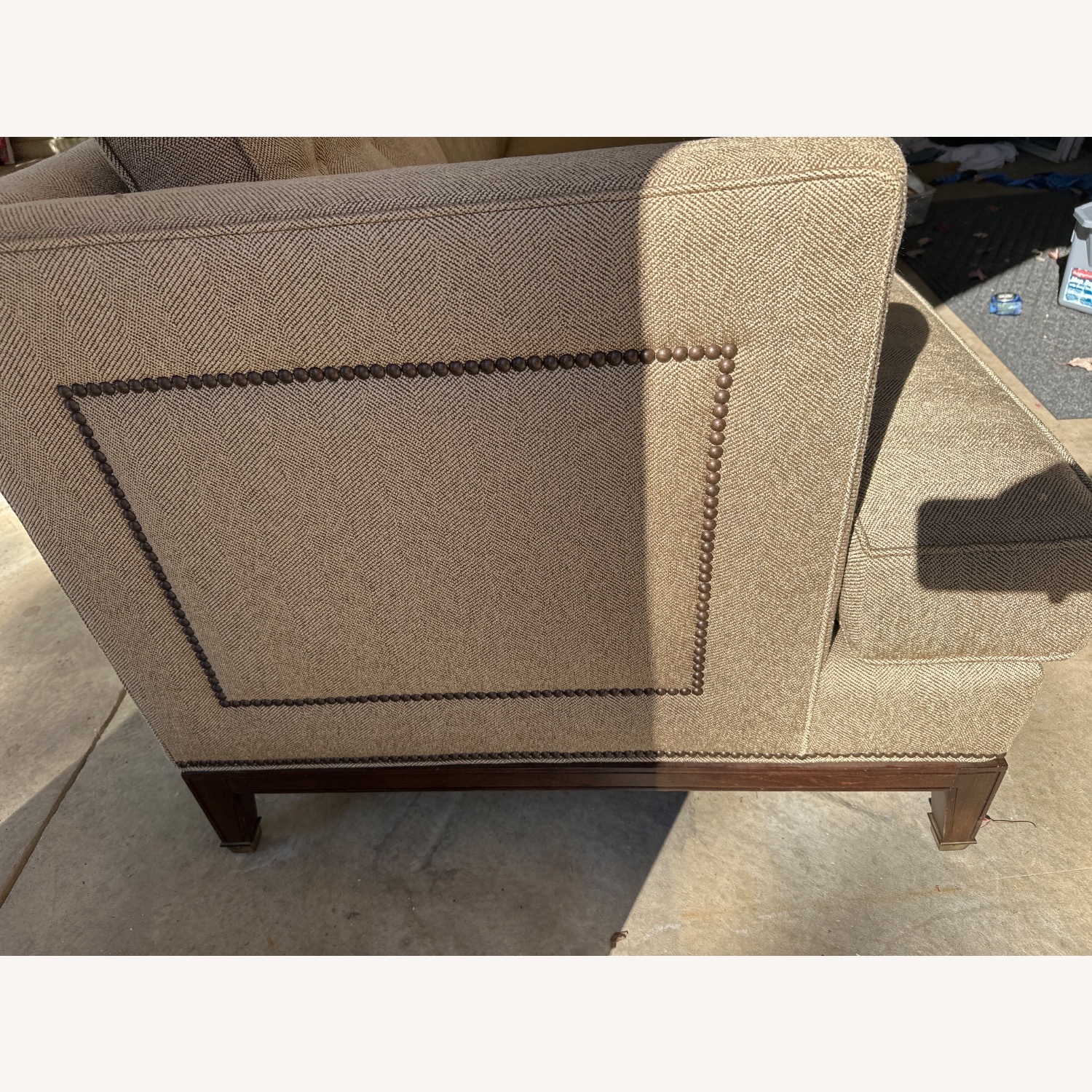 Vanguard Furniture Light Brown 3+ Seater Sofa - image-2