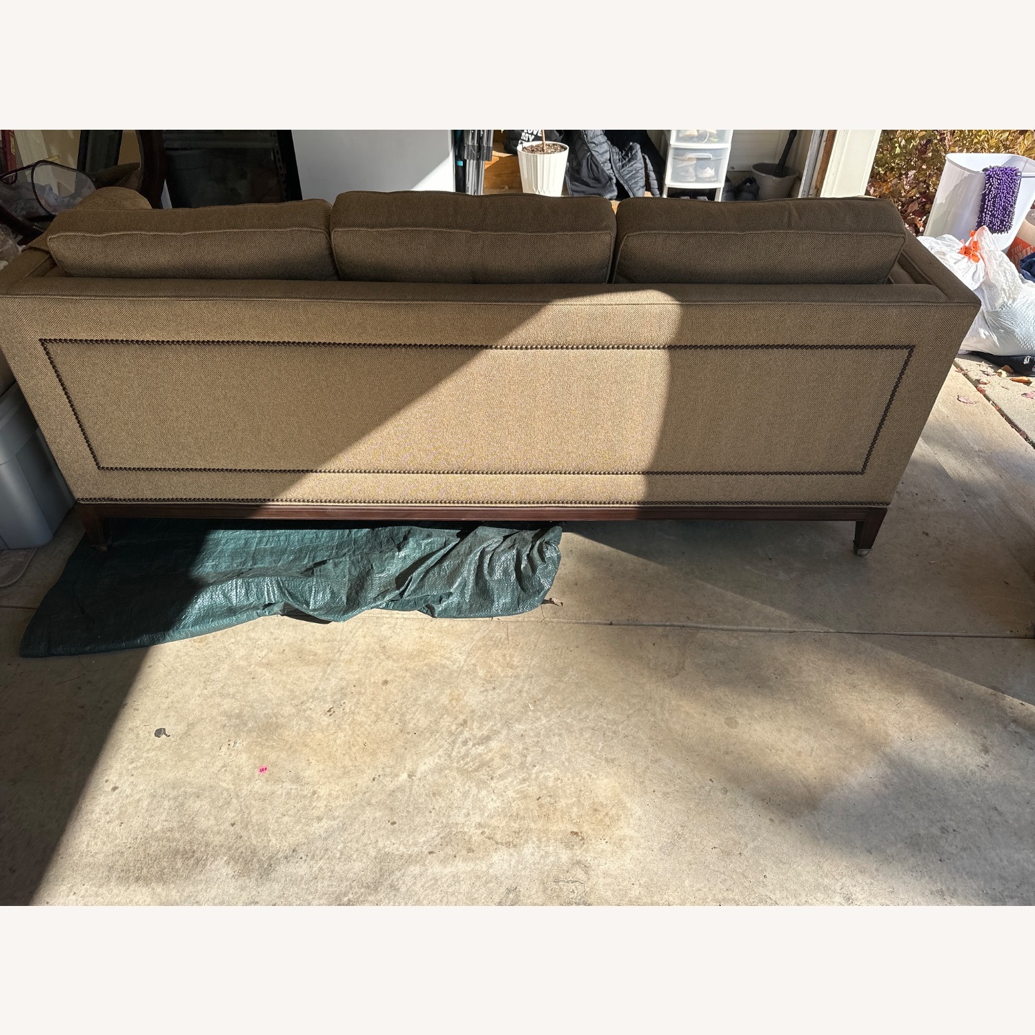 Vanguard Furniture Light Brown 3+ Seater Sofa - image-4