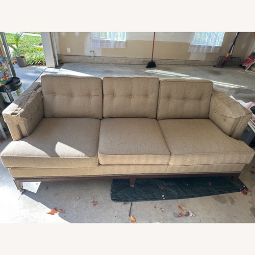 Used Vanguard Furniture Light Brown 3+ Seater Sofa for sale on AptDeco