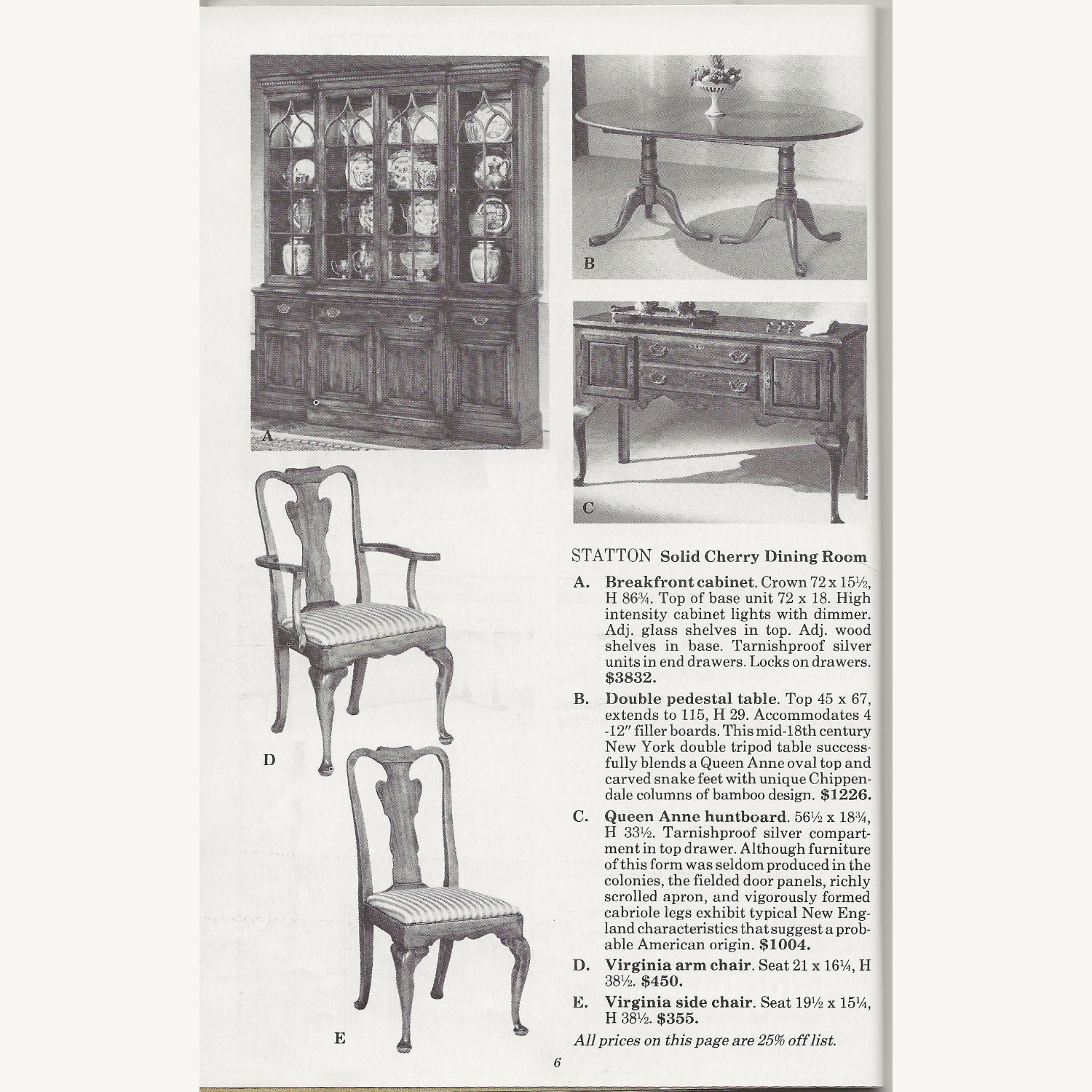 Statton Furniture Dark Brown Dining Sets - image-5