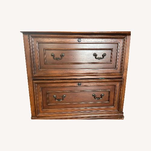 Used Hooker Furniture Corporation Dark Brown Sideboard for sale on AptDeco