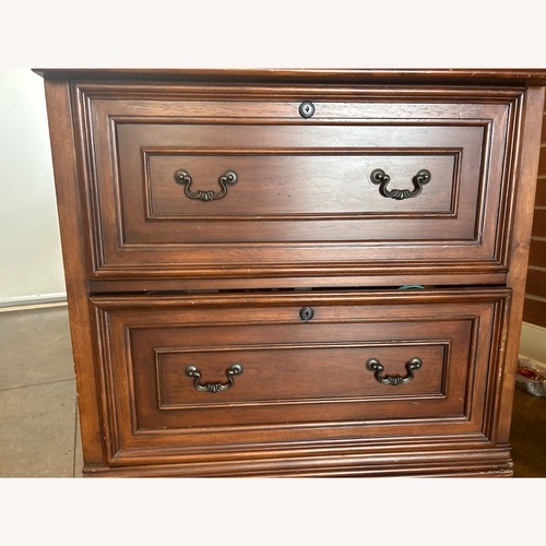 Used Hooker Furniture Corporation Dark Brown Sideboard for sale on AptDeco