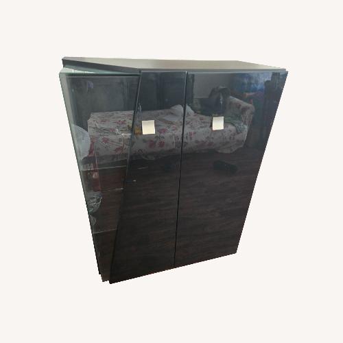 Used Black Metal Sideboard for sale on AptDeco