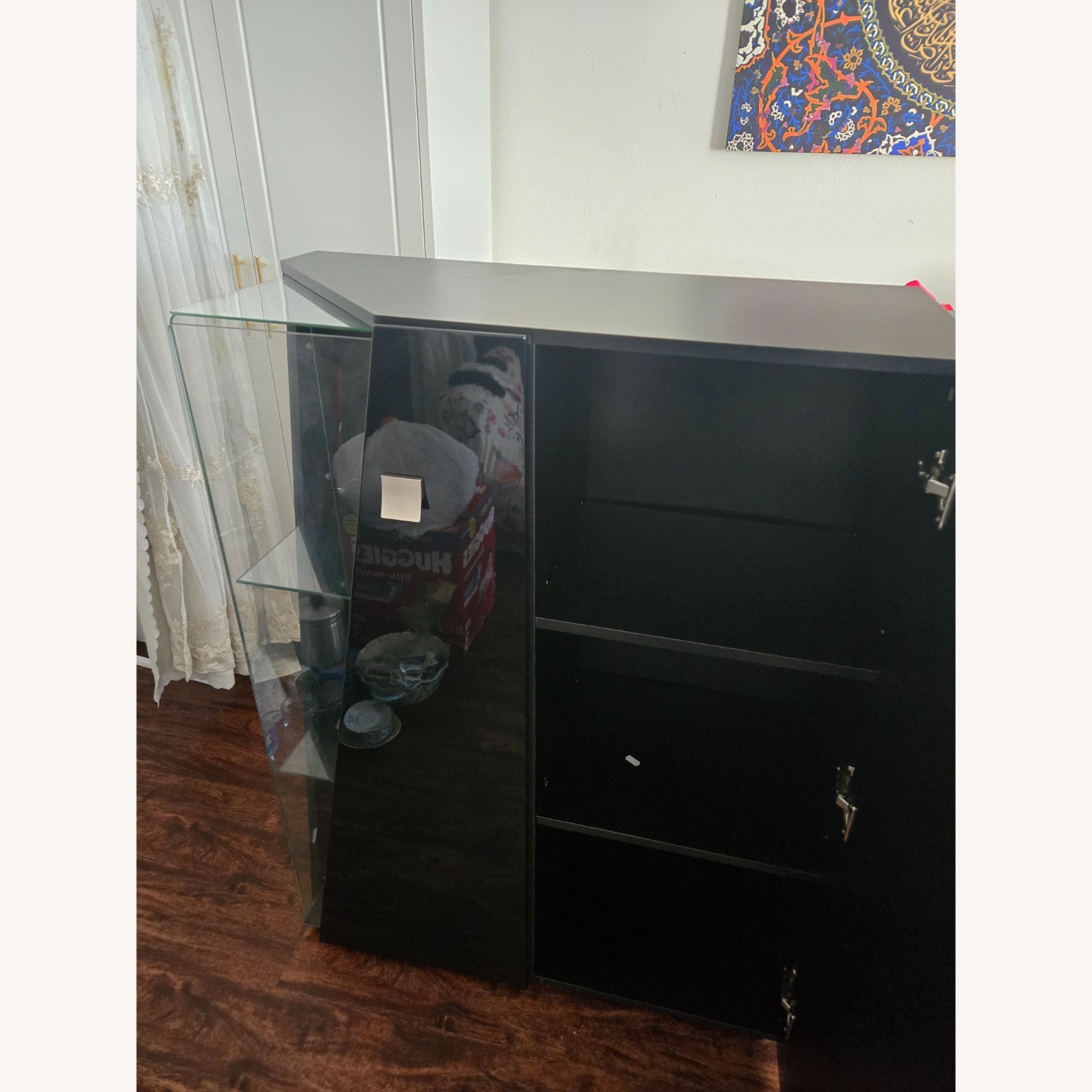 Black Metal Sideboard - image-7