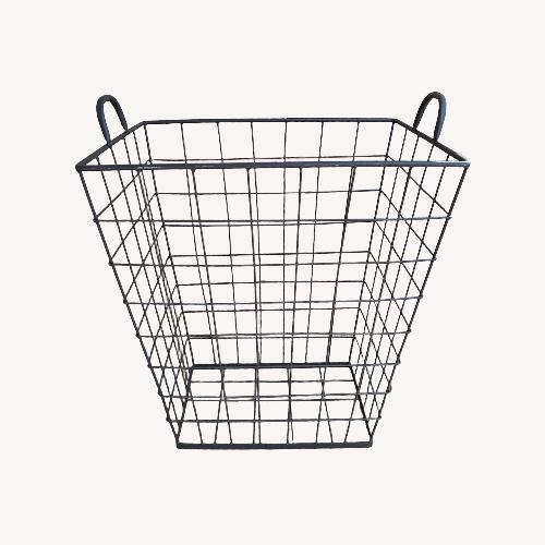 Used Heavy Duty Metal Basket Laundry for sale on AptDeco