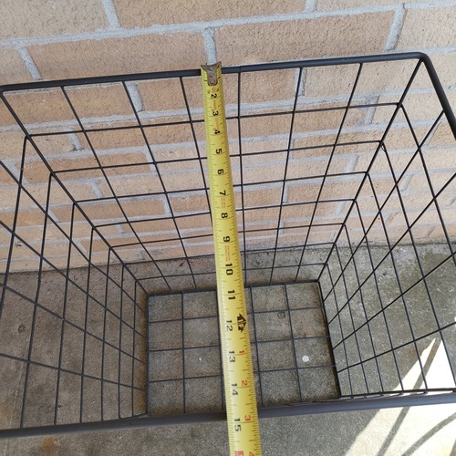 Used Heavy Duty Metal Basket Laundry for sale on AptDeco