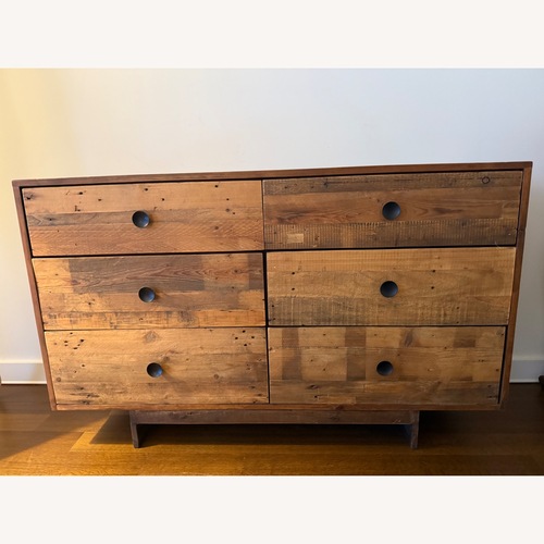 Used West Elm Emmerson Reclaimed Wood 6-Drawer Dresser for sale on AptDeco