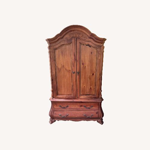 Used Romweber Solid Wood Armoire for sale on AptDeco