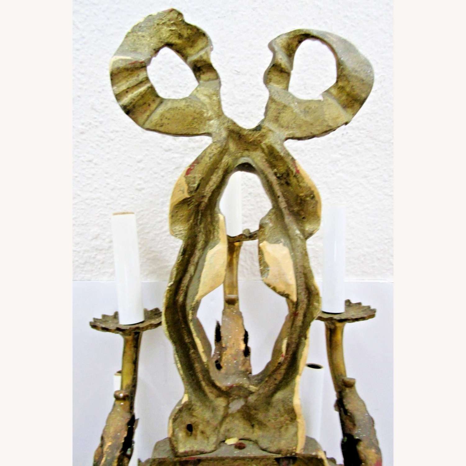 Antique French Gilt Bronze Wall Sconce - image-22