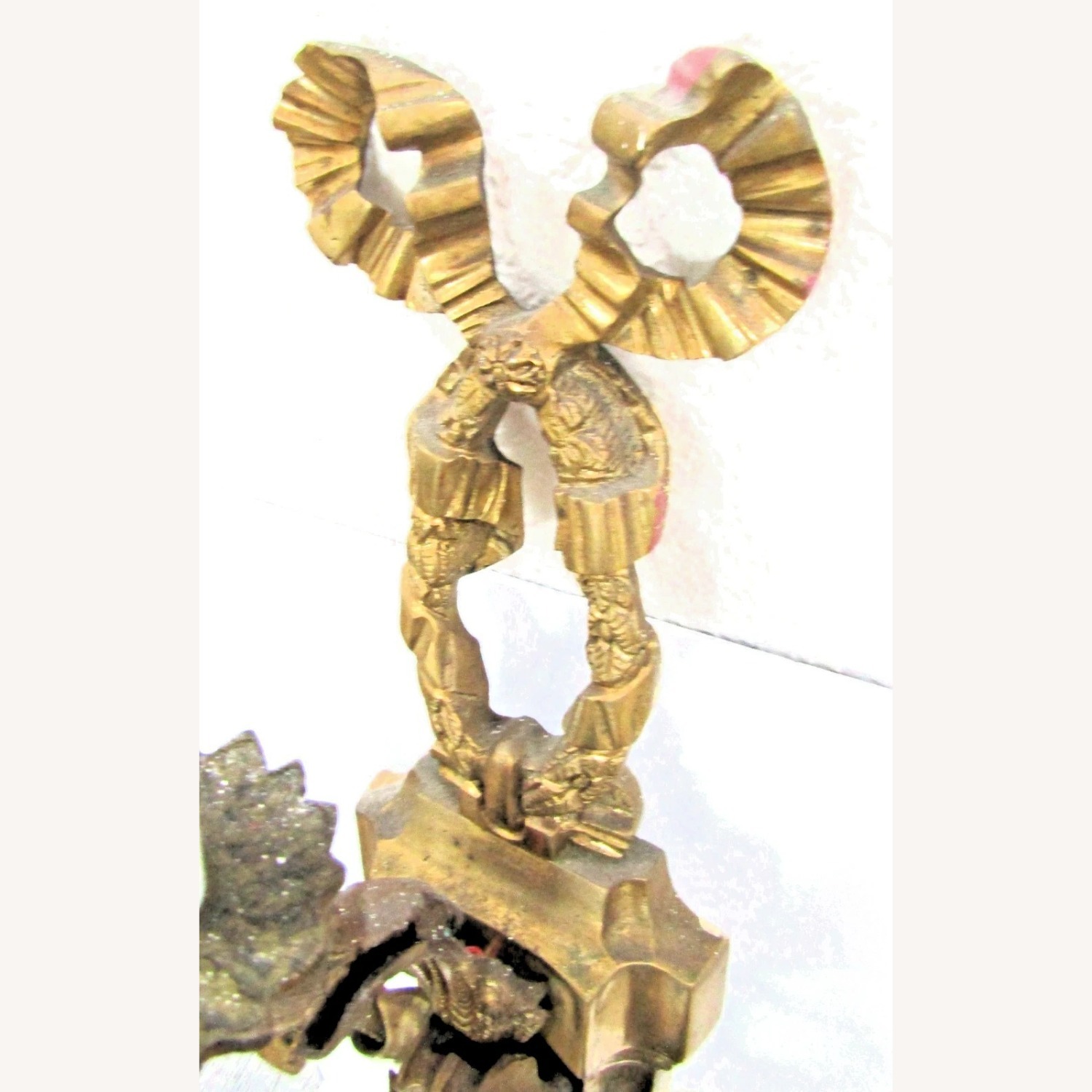 Antique French Gilt Bronze Wall Sconce - image-7