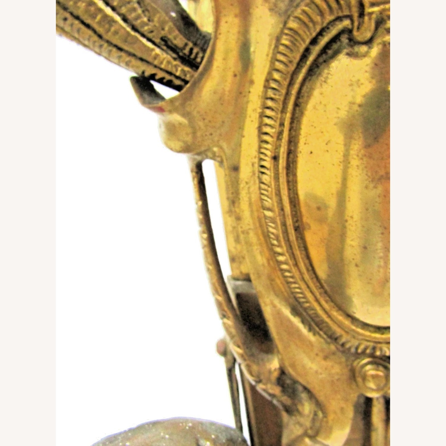 Antique French Gilt Bronze Wall Sconce - image-13
