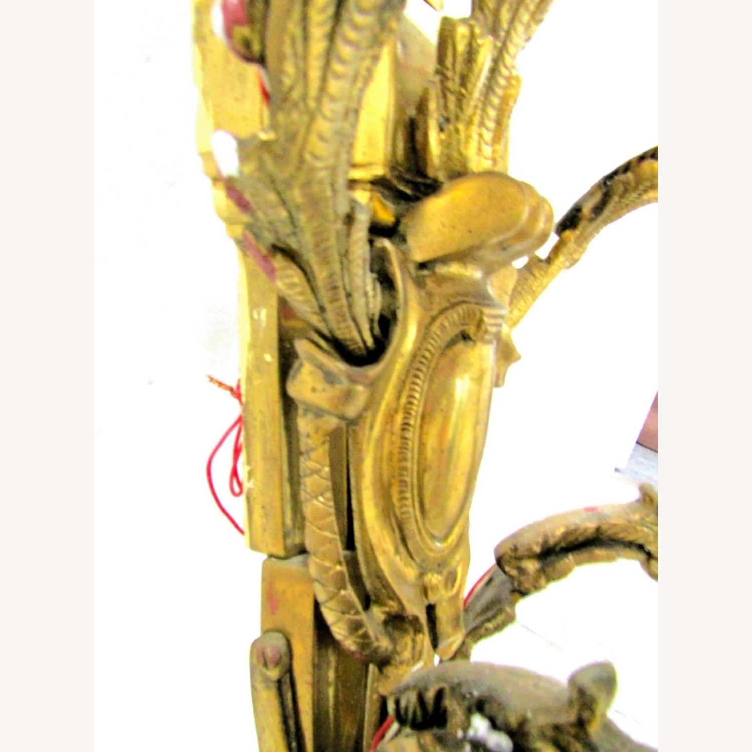 Antique French Gilt Bronze Wall Sconce - image-14