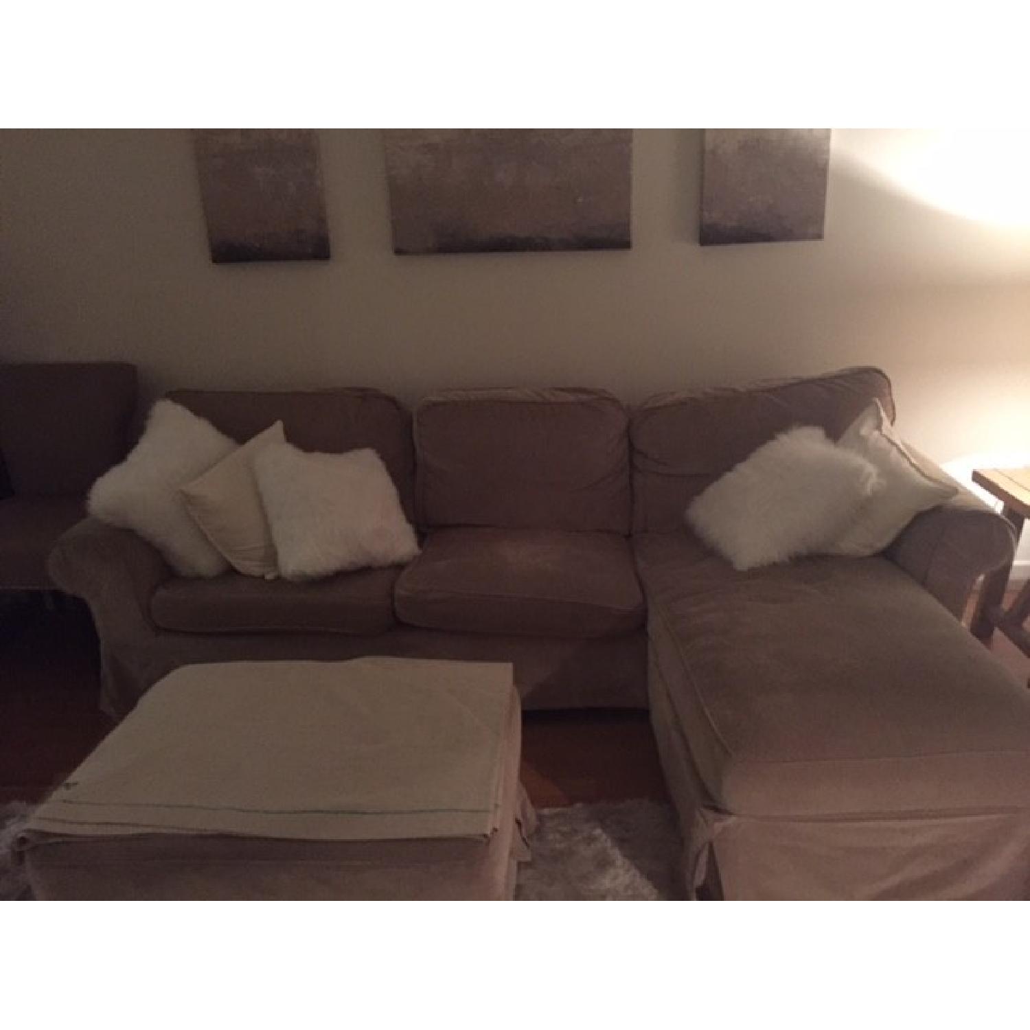 Ikea Natural L-Shaped Sofa - image-3