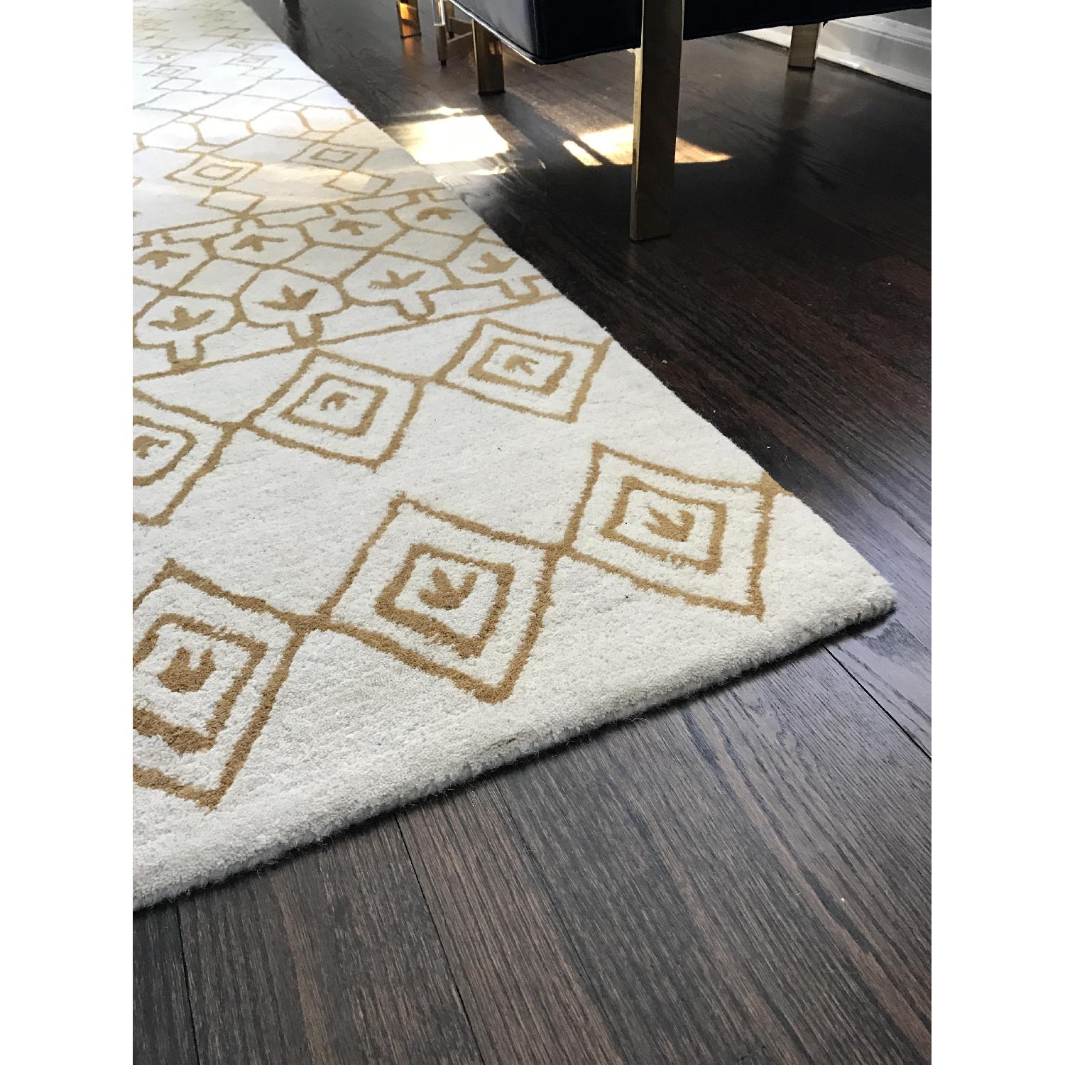 Dwell Studio Nuri Gold Rug - AptDeco