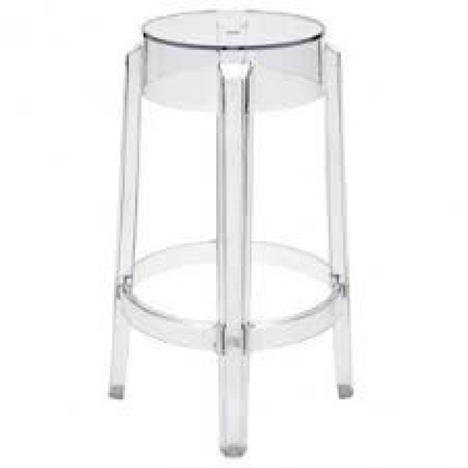 Clear Acrylic Bar Stools AptDeco