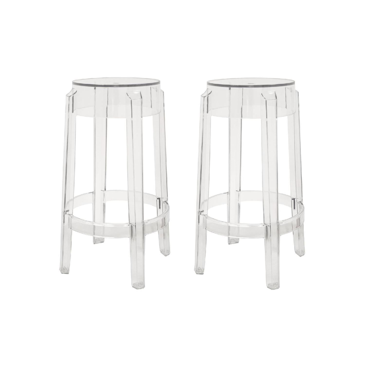 Clear Acrylic Bar Stools AptDeco