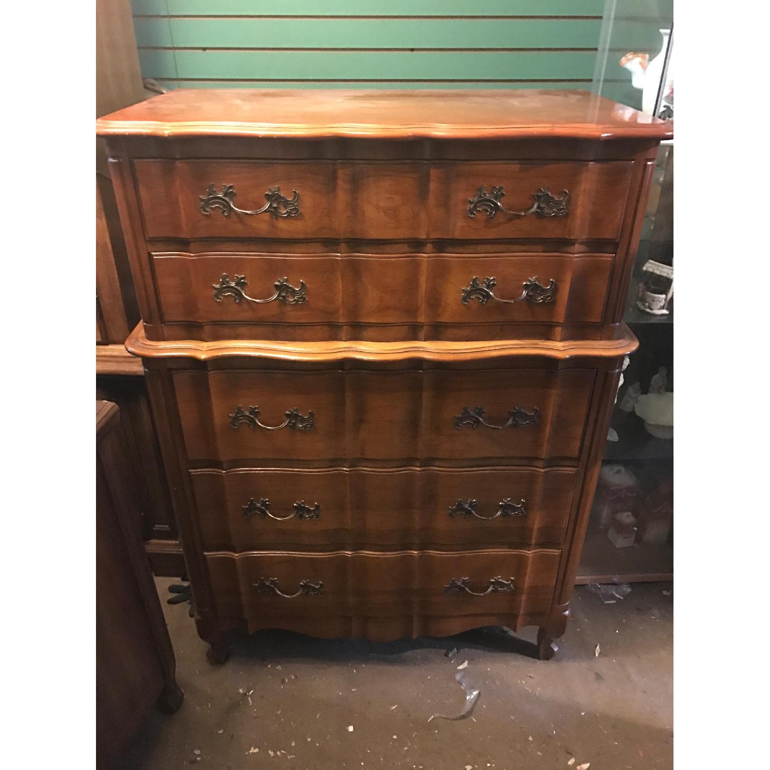 Vintage 1970s Kent Coffey French Provincial Dresser - image-2
