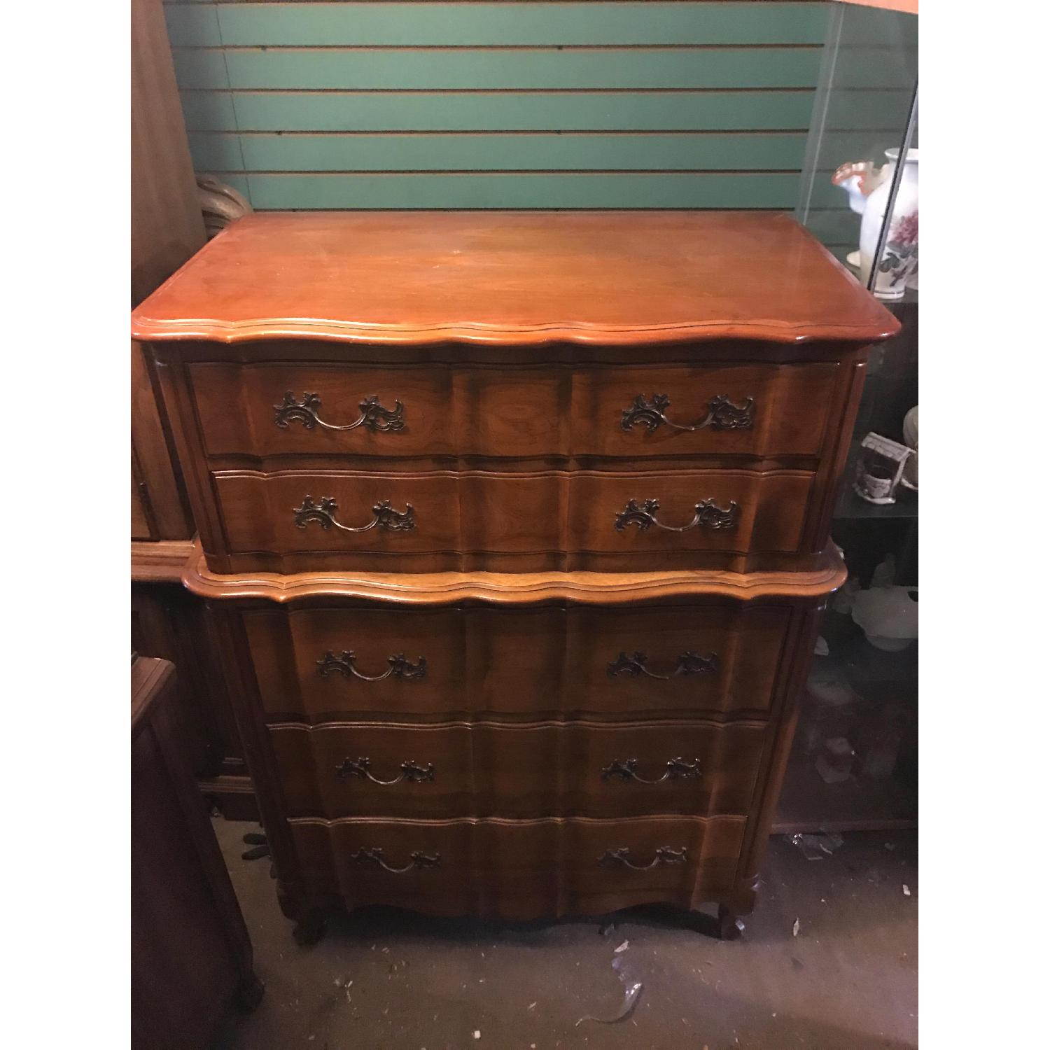Vintage 1970s Kent Coffey French Provincial Dresser - image-9
