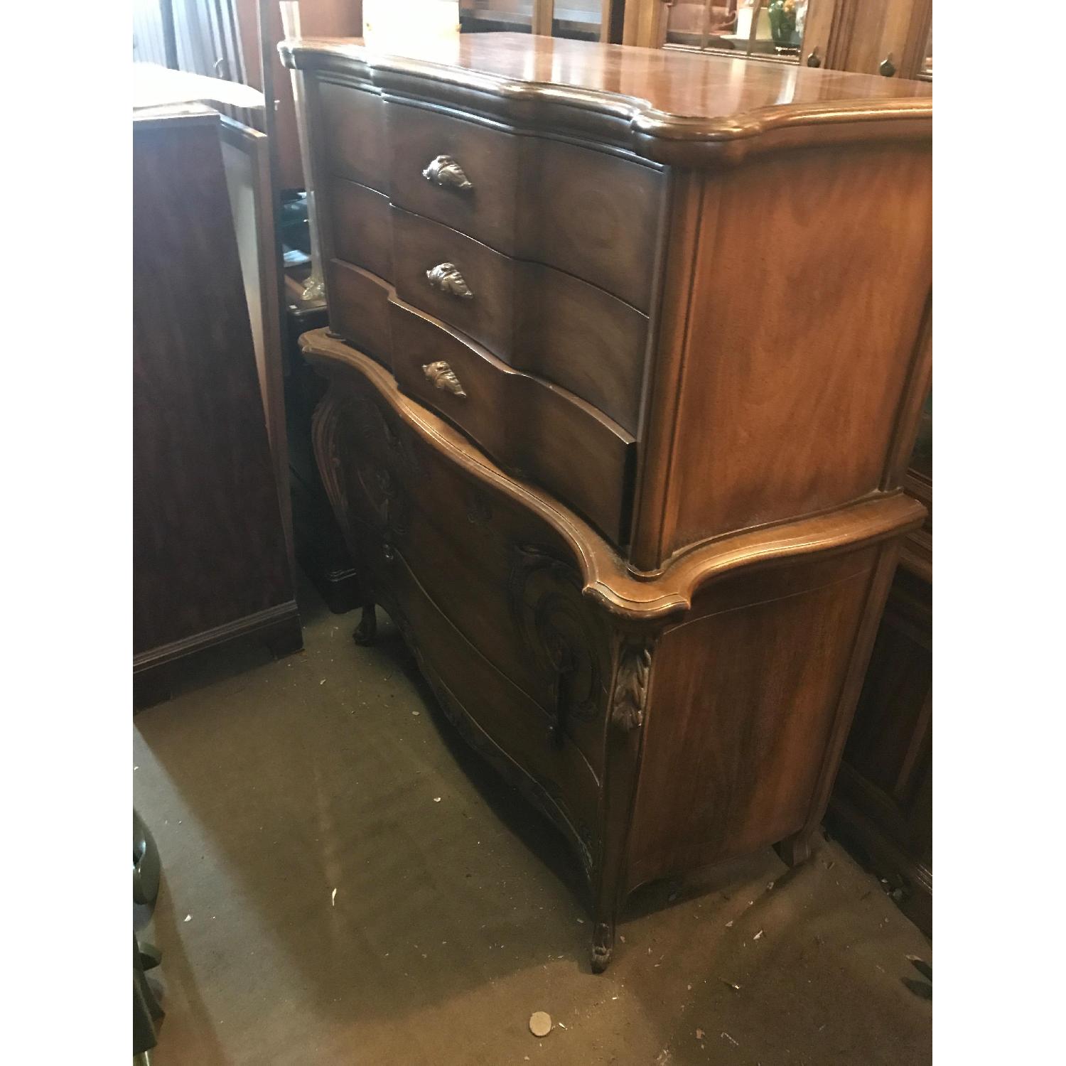 Vintage 1970s Kent Coffey French Provincial Dresser - image-16