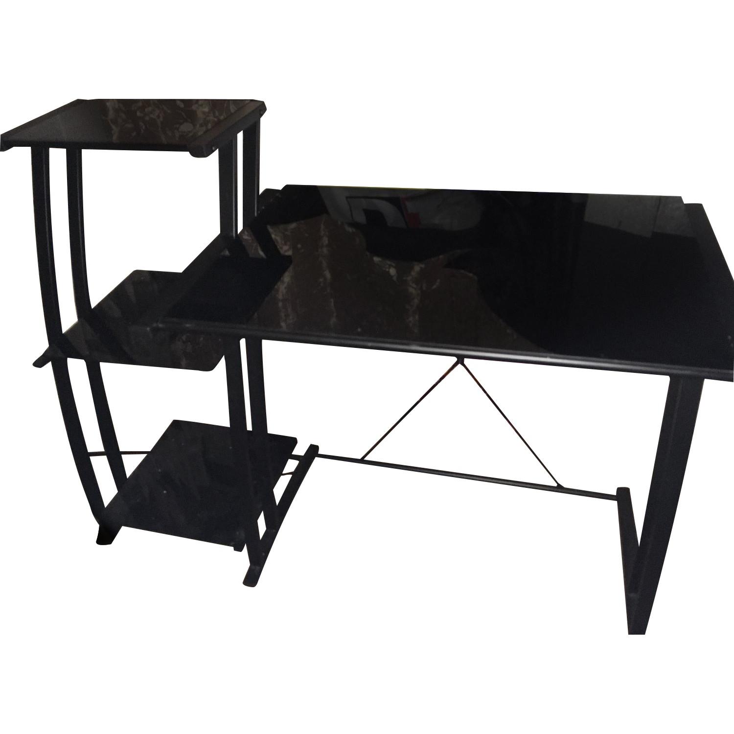 Sauder Tiered Computer Desk - image-0
