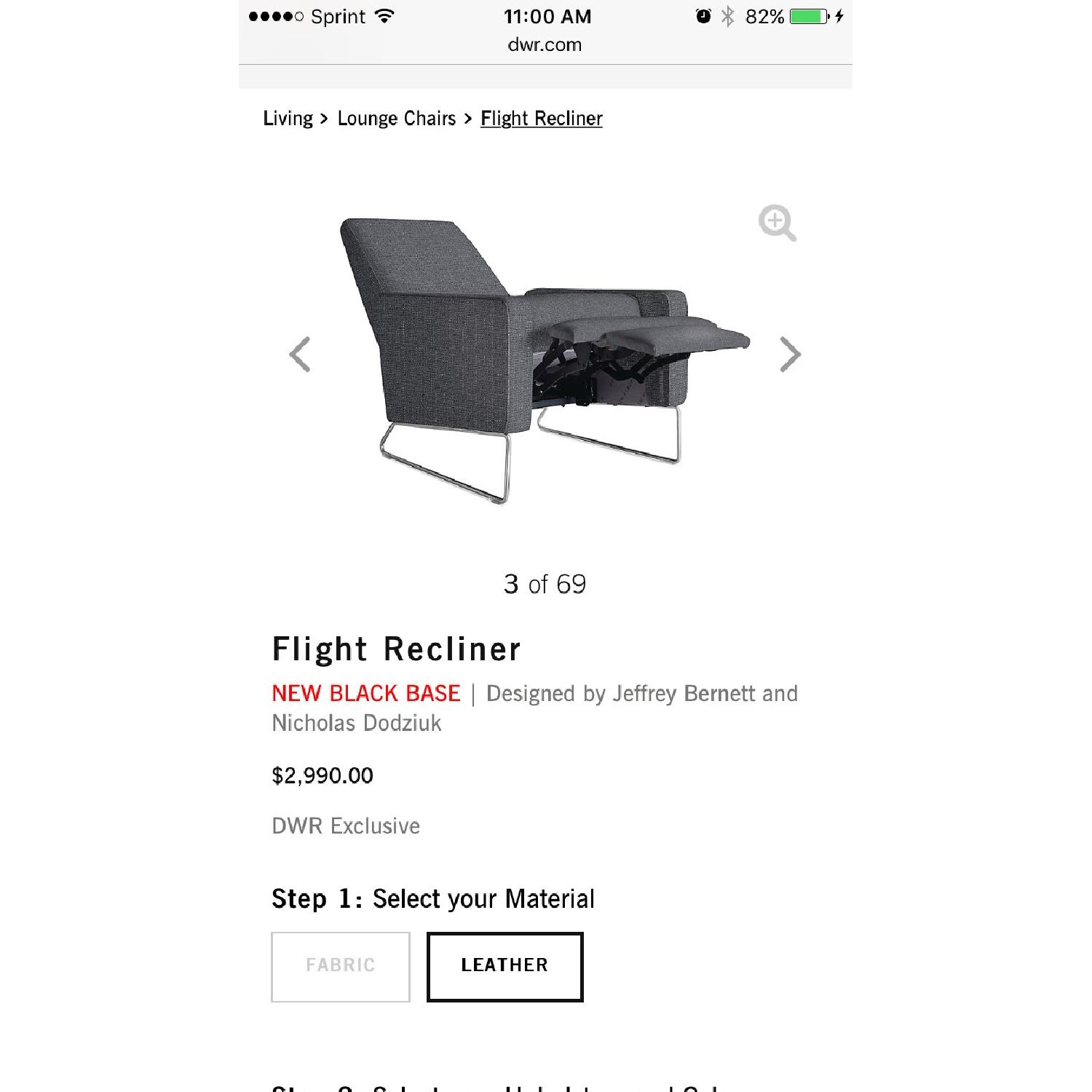 Design Within Reach Exclusive Flight Recliner - image-6