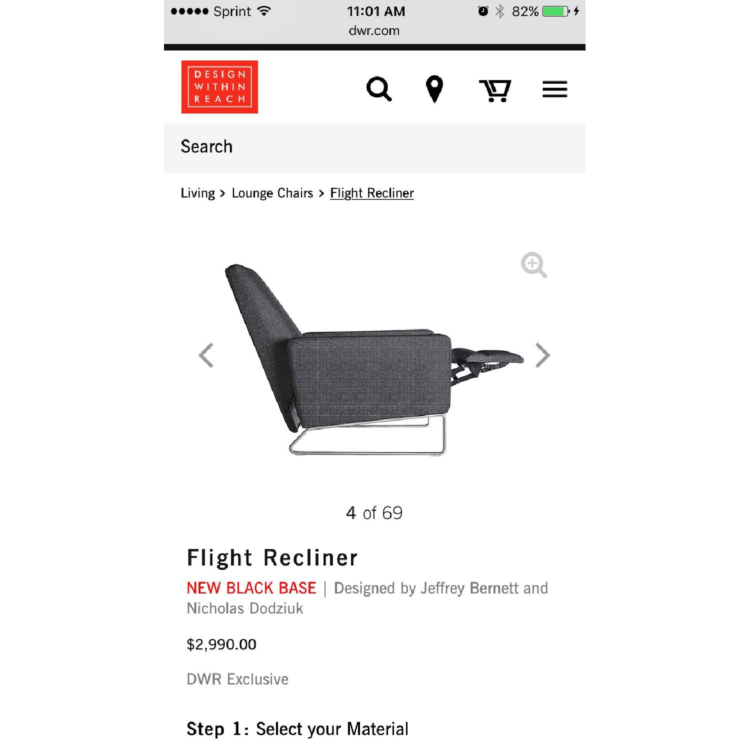 Design Within Reach Exclusive Flight Recliner - image-7