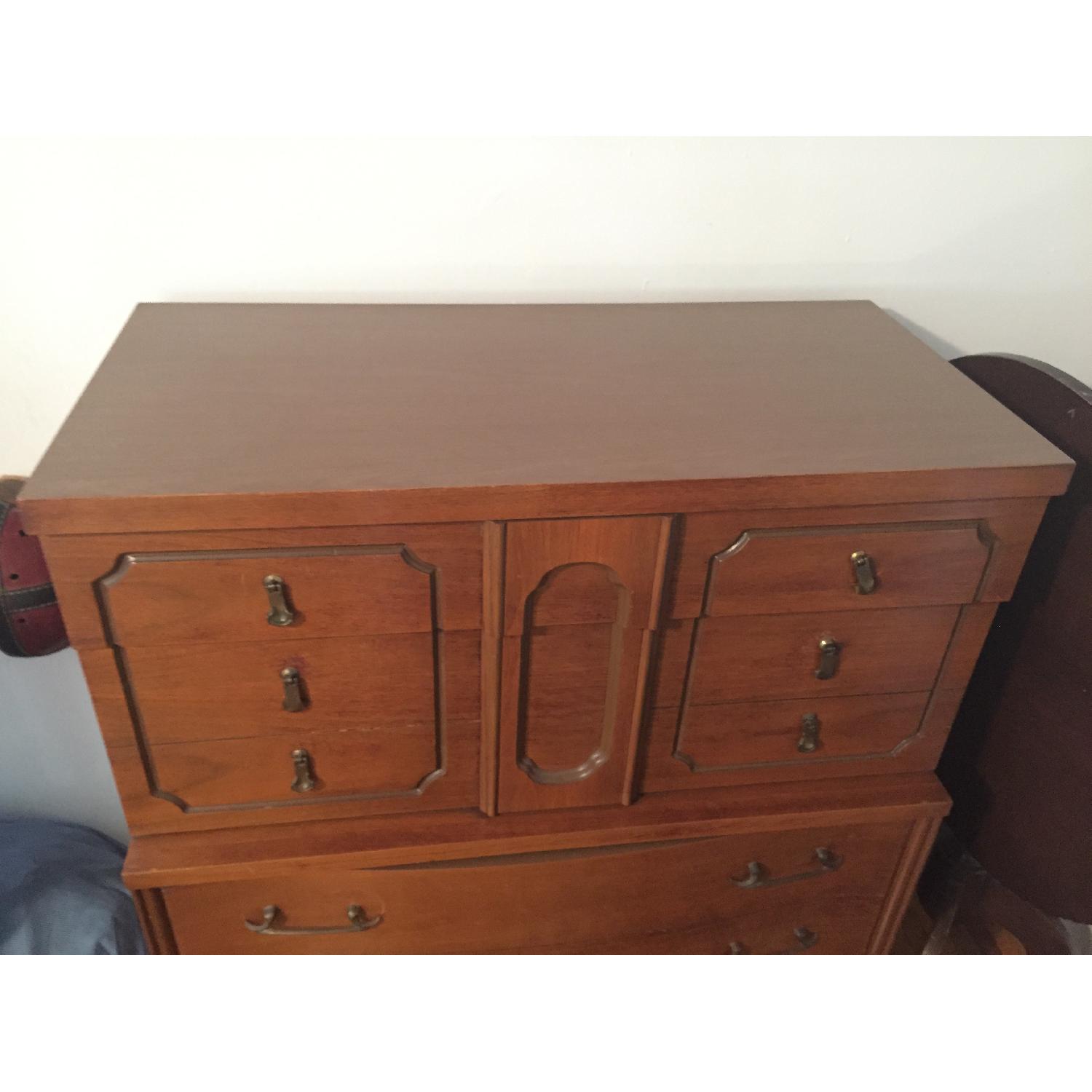 Antique Cherry Chest of Drawers - AptDeco