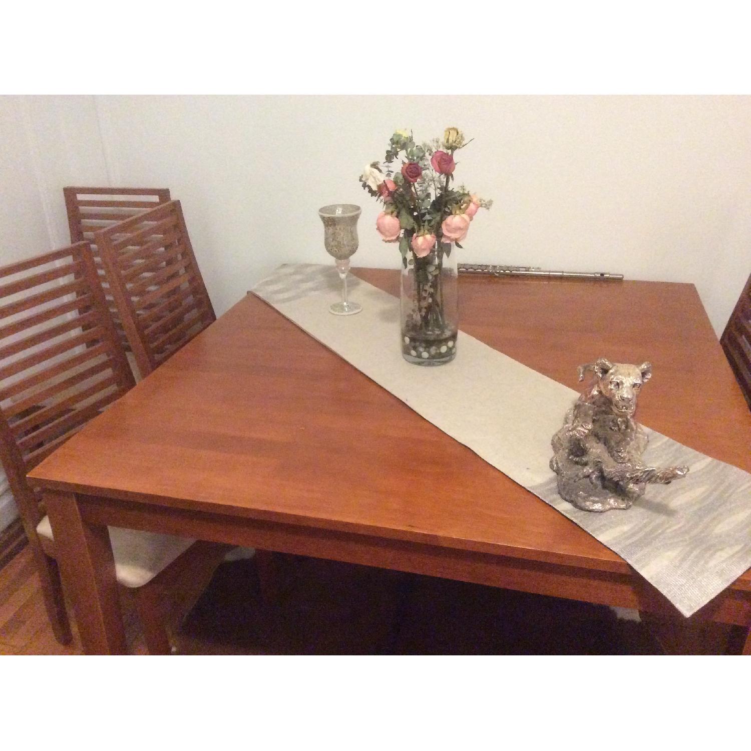 Square Dining Table w/ 6 Chairs - image-5
