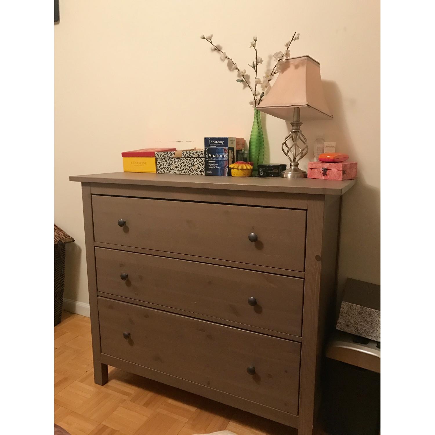 Ikea Grey Brown Dresser - image-3