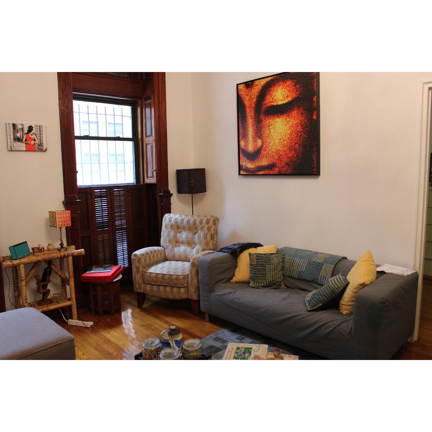 HomeGoods Reclining Lounge Chair - image-1