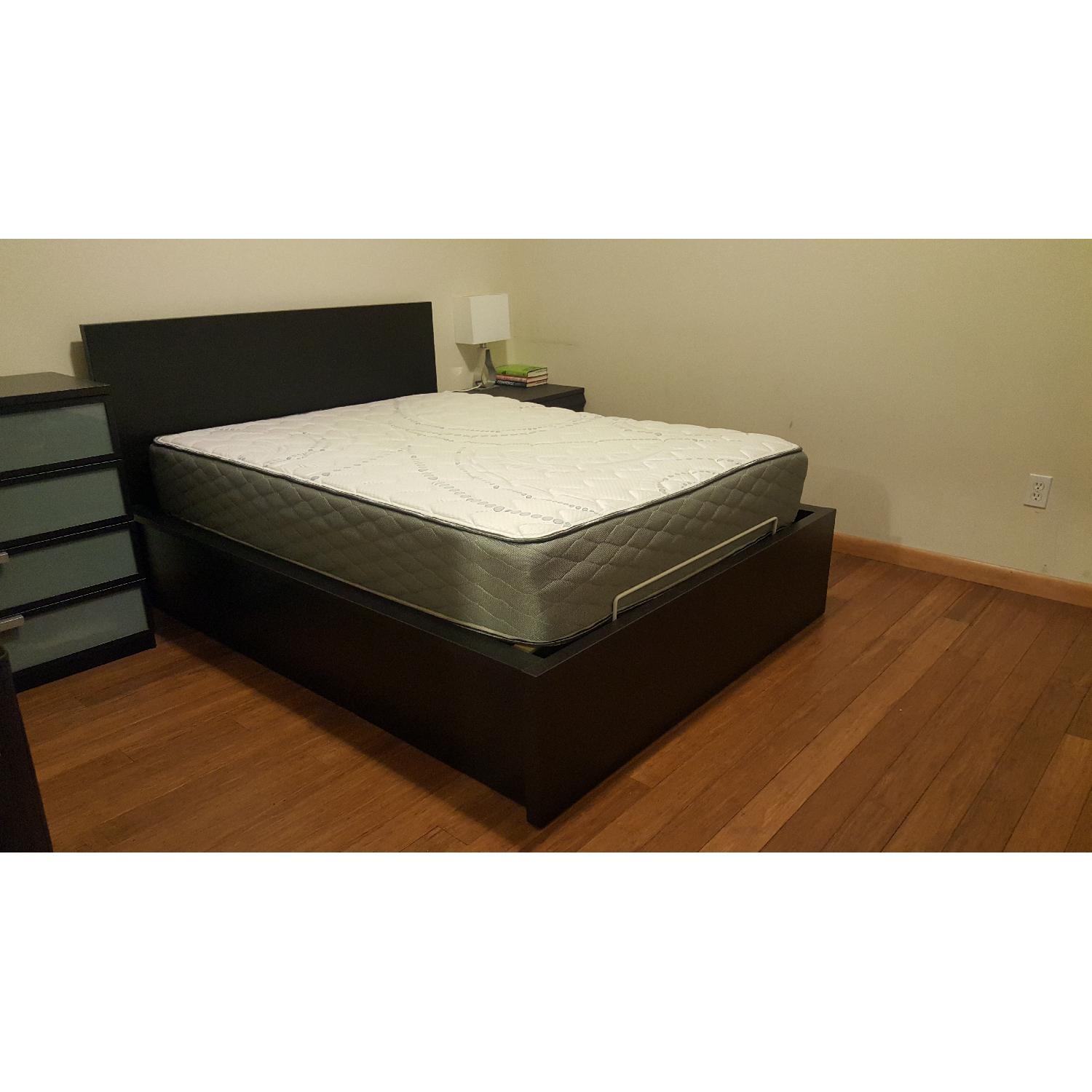 Ikea Malm Full Size Storage Bed Frame - image-1
