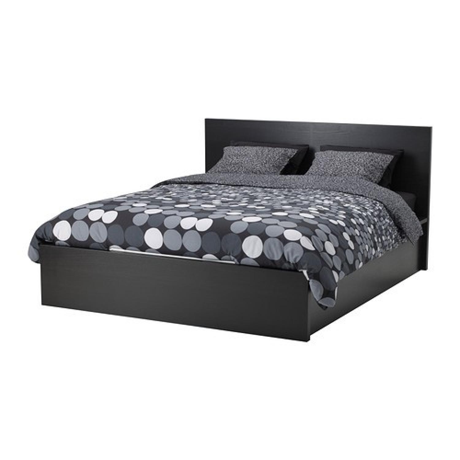 Ikea Malm Full Size Storage Bed Frame - image-4