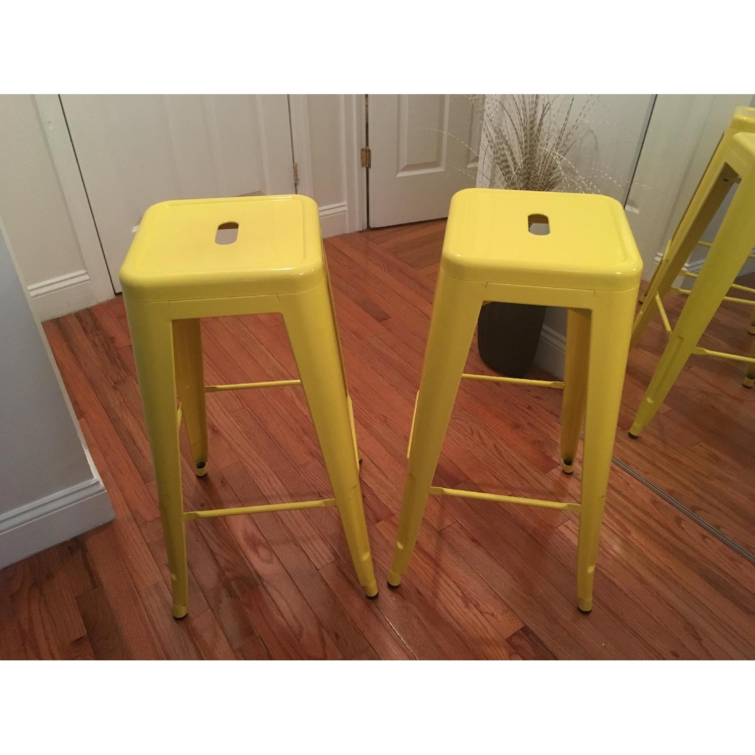 Tabouret Lemon Metal Bar Stools - image-1