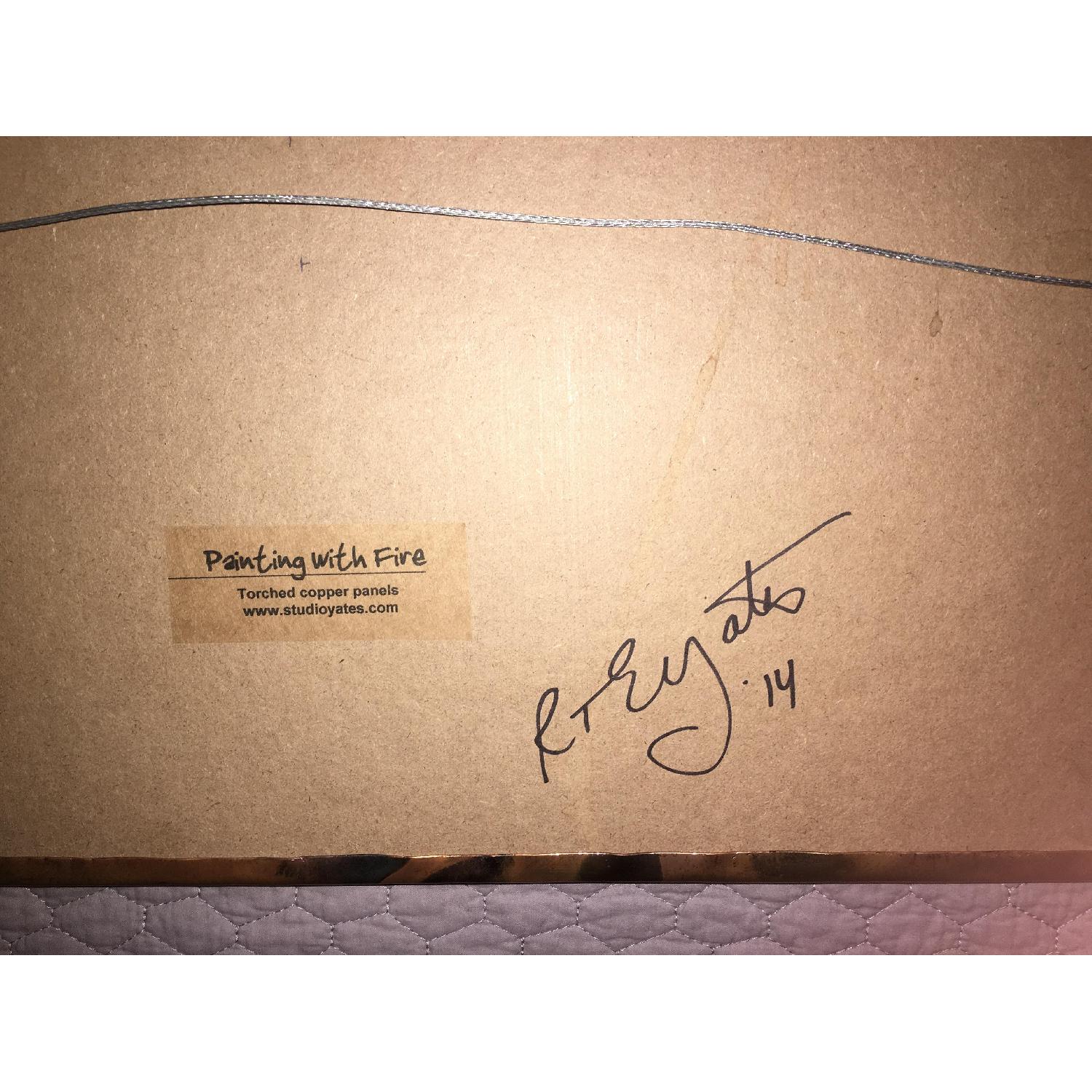Signed Copper Fire art - image-2