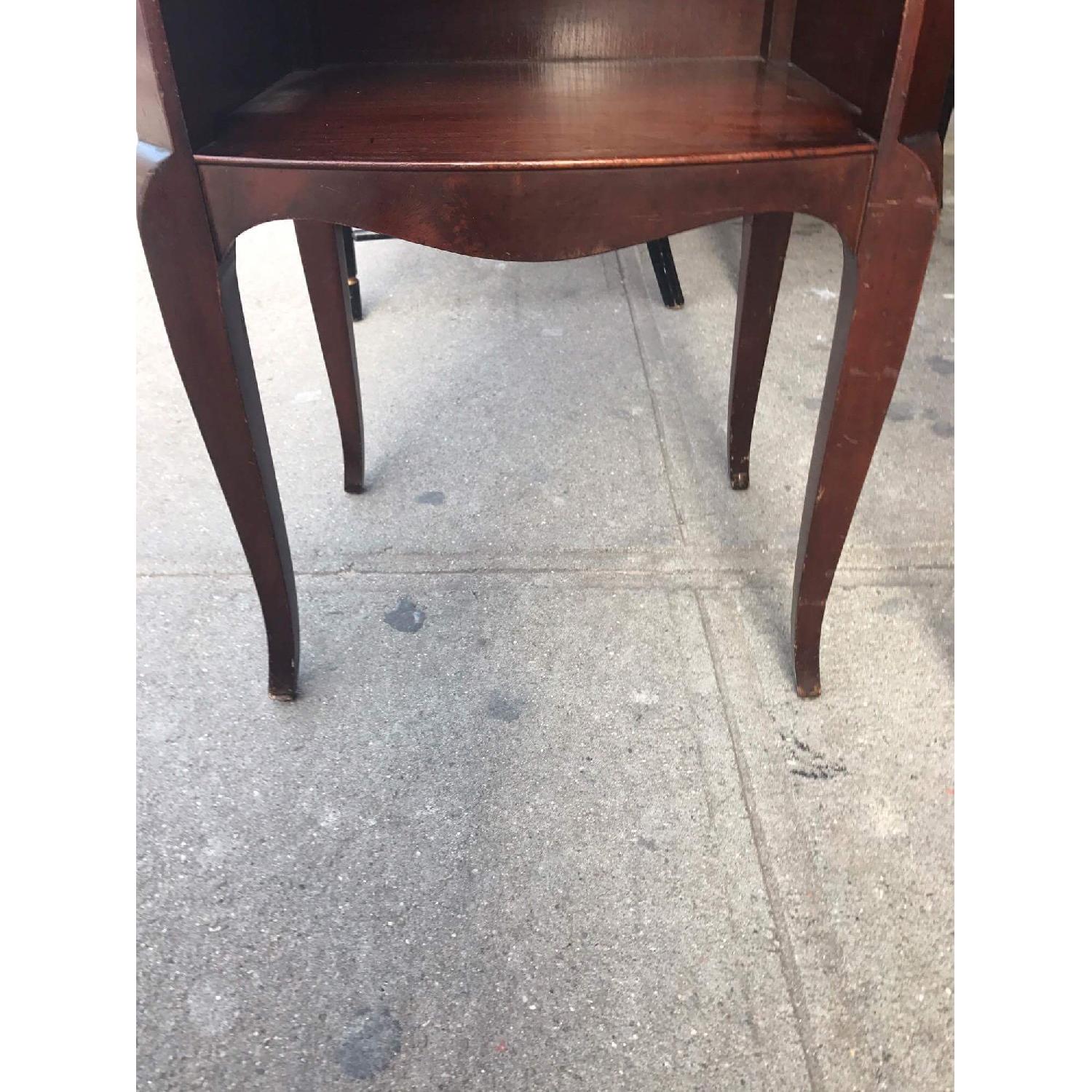 1930s Antique Northern Furniture Company Mahogany Nightstands - image-17