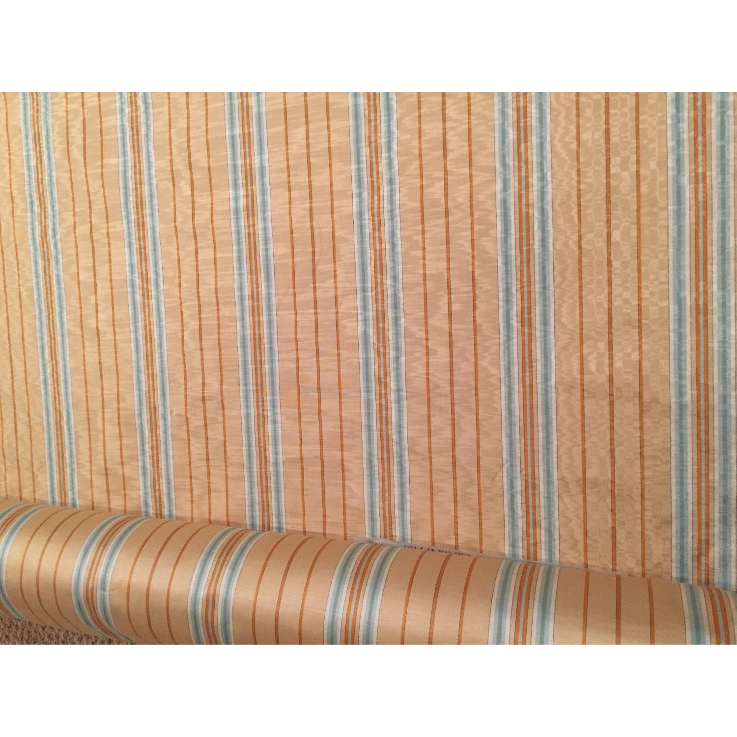 Lee Jofa Highgate Stripe Linen/Fiscose Upholstery Fabric in Chamois - image-2