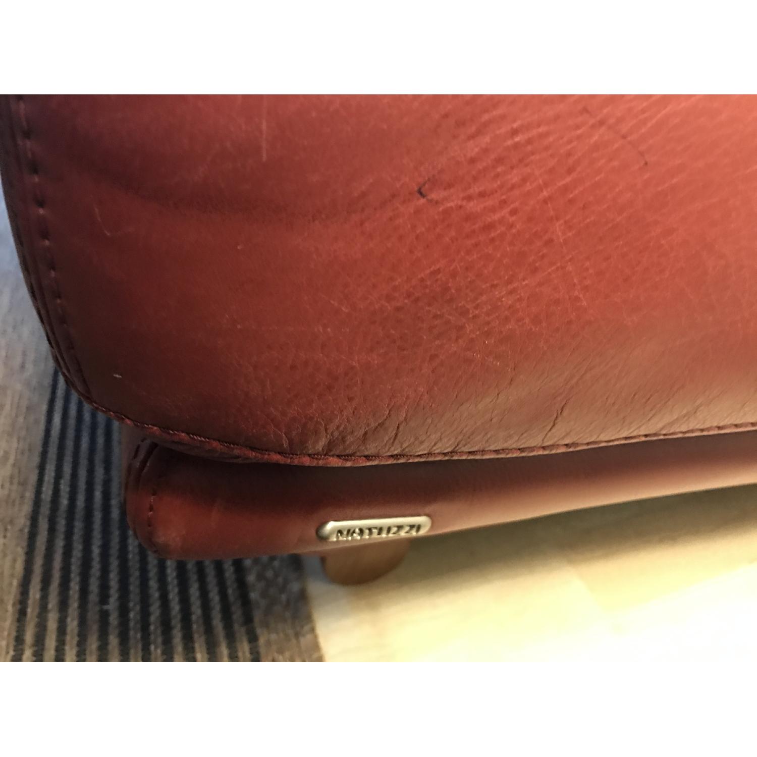 Natuzzi Leather Sofa - image-1