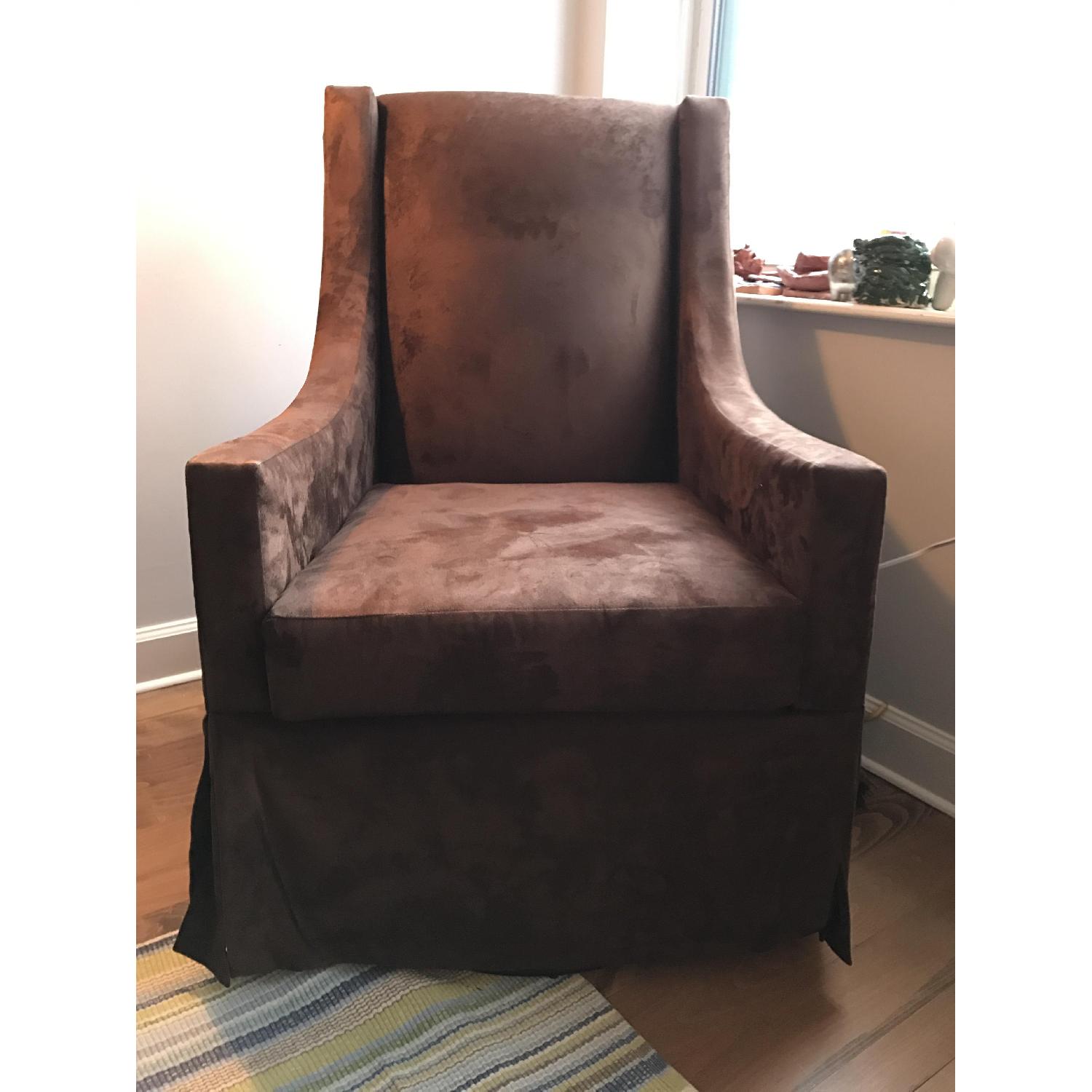 Jennifer DeLonge Luxe Glider & Ottoman - image-3