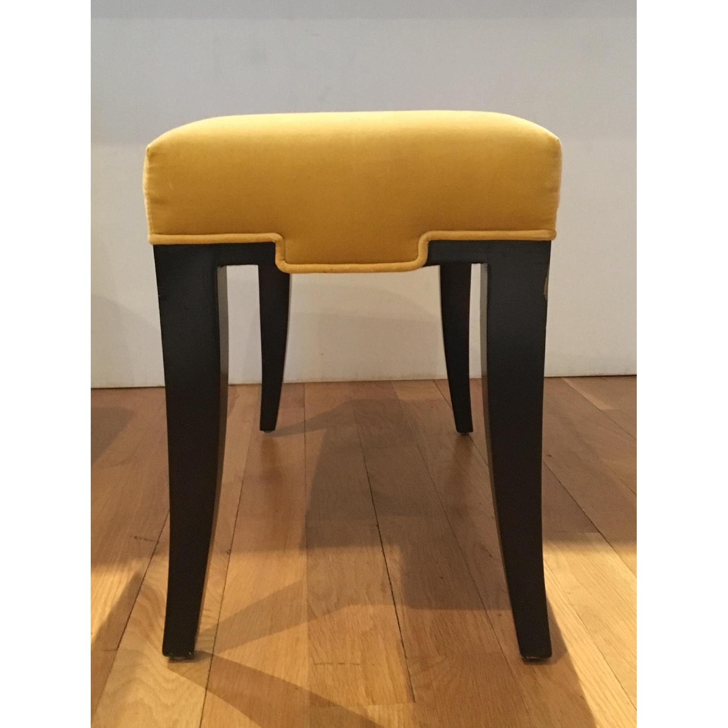 One Kings Lane Velvet Upholstered Bench Aptdeco
