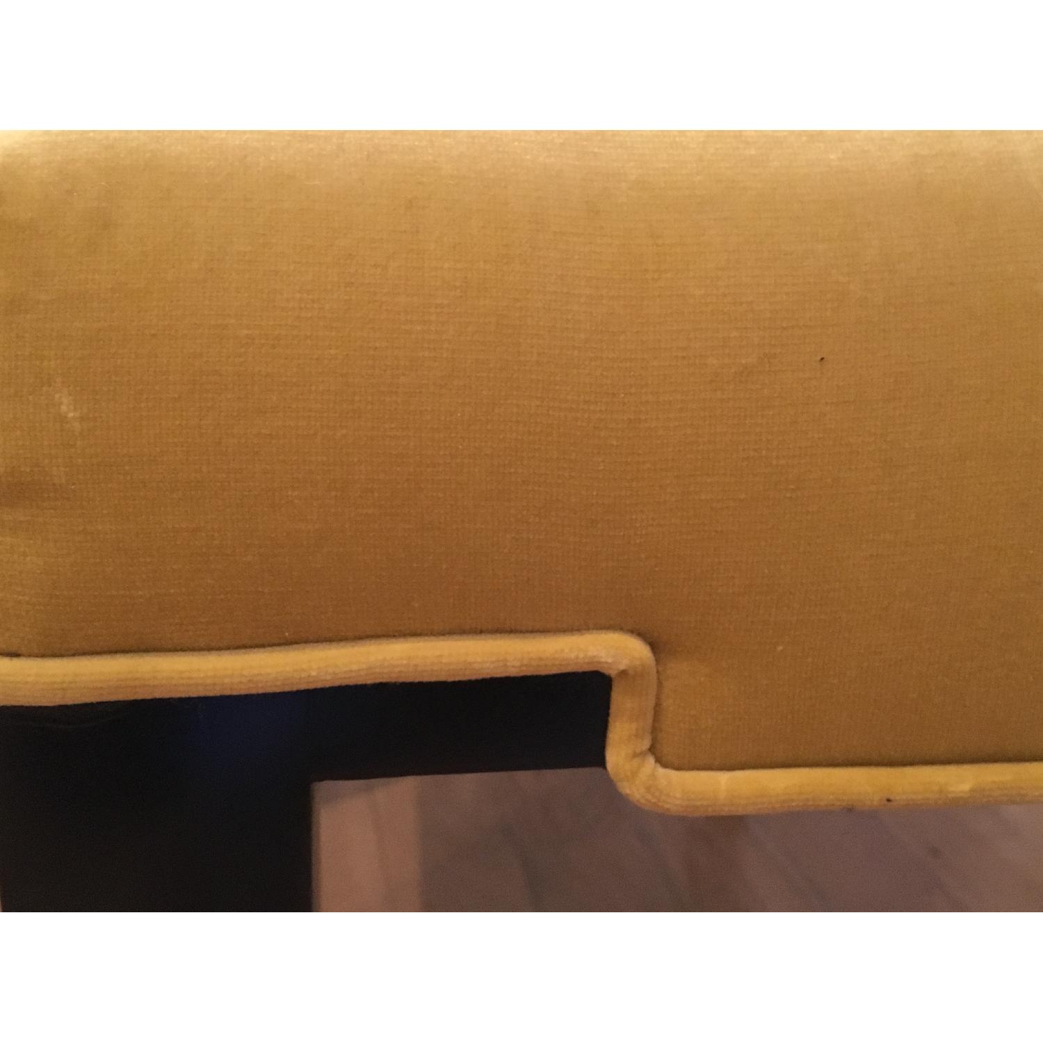 One Kings Lane Velvet Upholstered Bench Aptdeco